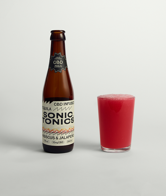 Sonic Tonics Hibiscus & Jalapeno Tequila