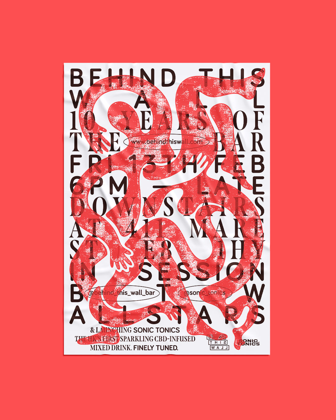 Behind This Wall – 10 Year Anniversary Poster