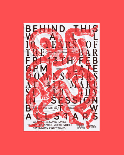 Behind This Wall – 10 Year Anniversary Poster