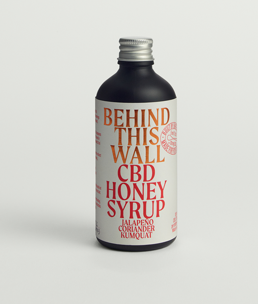 Behind This Wall CBD Honey Syrup – Jalapeño, Coriander, Kumquat