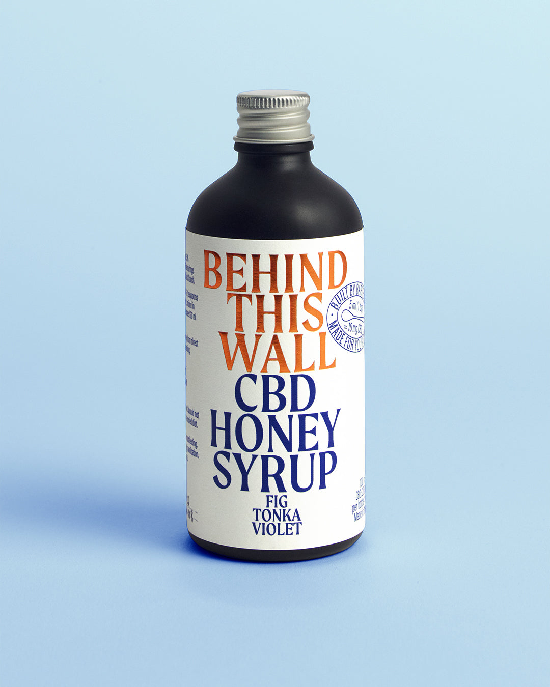 Behind This Wall CBD Honey Syrup – Fig, Tonka, Violet