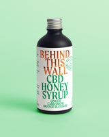Behind This Wall CBD Honey Syrup – Ginger, Cardamom, Orange Blossom