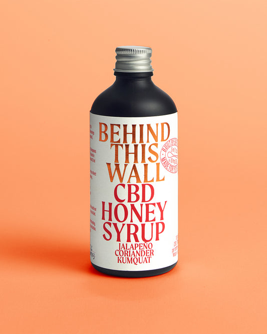 Behind This Wall CBD Honey Syrup – Jalapeño, Coriander, Kumquat
